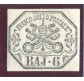 1864 Pontificio 6 baj grigio perla nuovo