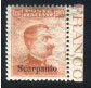1922 Egeo 20 cent. senza filigrana Scarpanto bordo