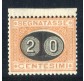 1890/91 Regno Segnatasse 20 cent. su 1 cent. bordo