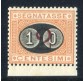 1890/91 Regno Segnatasse 10 cent. su 2 cent bordo