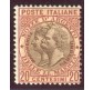 1893 Regno non emesso 20 cent. nozze rosa bruno e bruno