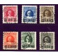 1934 Vaticano Provvisoria 6 val. usati