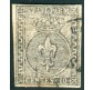 1852 Parma 10 cent. bianco usato