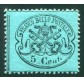 1868 Pontificio 5 cent. III emissione 