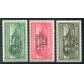 1939/40 Albania Posta Aerea 3 valori sovrastampati