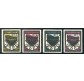 1934 Egeo PA Ala stilizzata serie 4 valori 