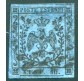 1854 Modena 40 cent. azzurro scuro usato