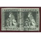 1851/2 Toscana 1 quattrino nero I emissione coppia
