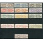1914 Regno Pacchi Postali serie completa centrata