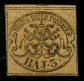 1852 Pontificio 3 baj bruno nuovo