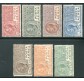1926-28 Regno PA effige 7 valori nuovi