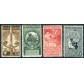 1911 Regno Unità Italia 4 valori nuovi centrati