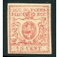 1857/59 Parma 15 cent. vermiglio nuovo
