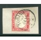 1862 Regno 40 cent. rosso carminio usato