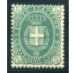 1889 Umberto 5 cent verde scuro integro
