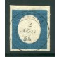 1854 Sardegna III emissione 20 cent usato