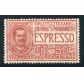 1920 Regno Espressi 50 cent. rosso 