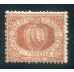 1892-4 San Marino 65 cent. bruno rosso 