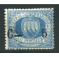 1892 San Marino 5 cent. su 10 cent. nuovo