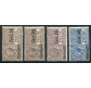 1924/5 Regno Posta Pneumatica 4 valori