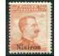 1917 Egeo Nisiros 20 cent. senza filigrana 
