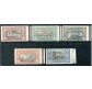 1924 Cirenaica Manzoni serie completa 5 valori