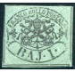 1852 Pontificio 1 baj verde scuro I composizione