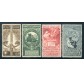 1911 Regno Unità Italia 4 valori nuovi centratissimi
