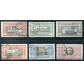 1923 Regno Manzoni serie 6 valori usata