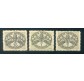 1946 Vaticano Segnatasse righe larghe 3 valori 