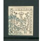 1852 Modena 25 cent. camoscio chiaro usato