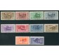 1932 Egeo Stampalia serie Garibaldi 10 val.