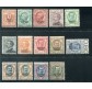 1926/30 Somalia serie sovrastampata 14 val.