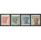 1922 Congresso Filatelico serie 4 valori
