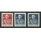 1925/26 Regno Giubileo serie 3 val. dent. 13 1/2