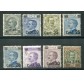 1924/5 Regno Michetti sovrastampati 8 valori