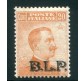 1922/3 Regno BLP 20 cent. arancio II tipo