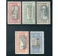1923 Regno Manzoni serie 5 val. nuovi