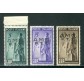 1949 Trieste A ERP 3 valori nuovi